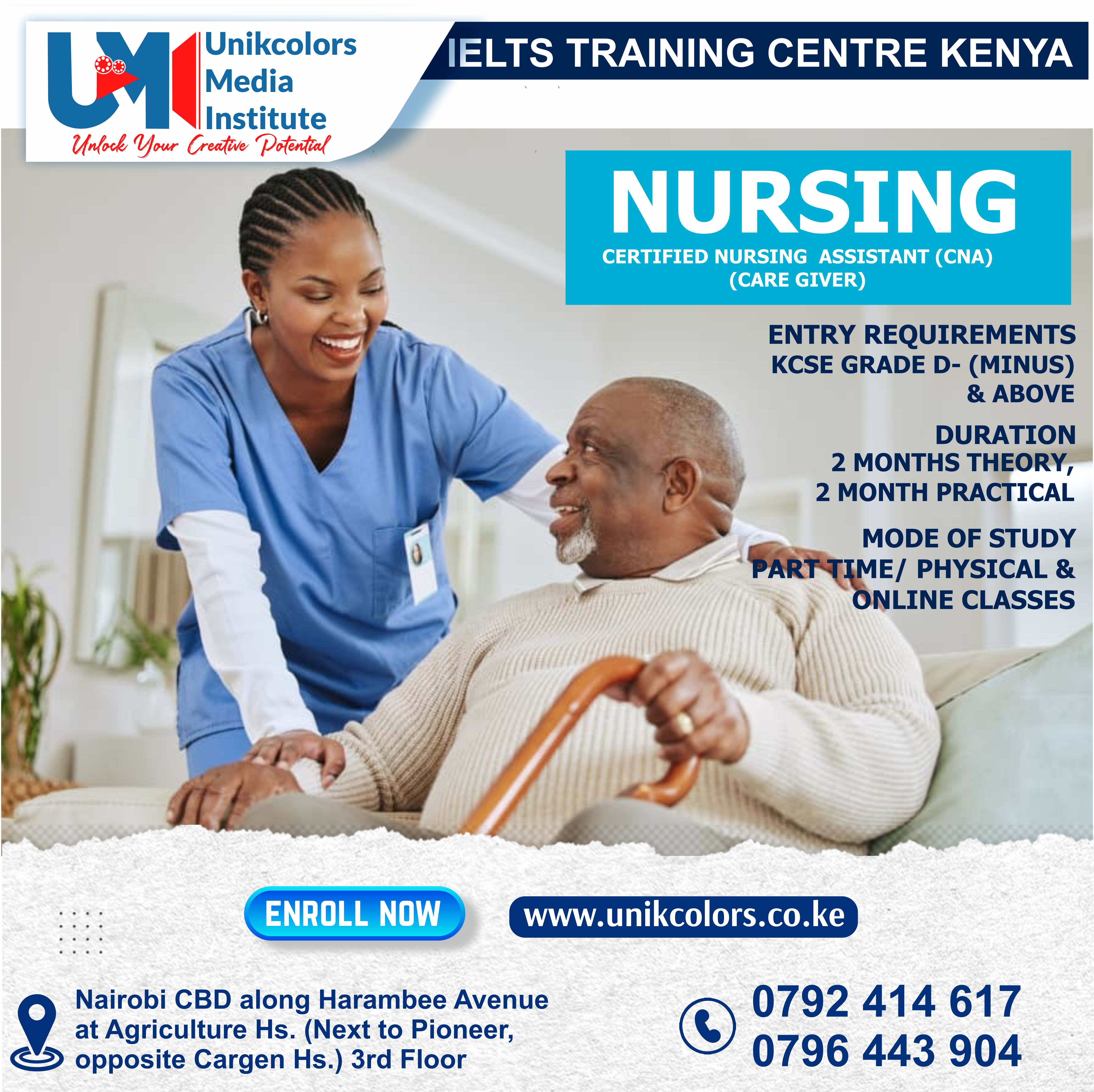CERTIFIED NURSING ASSISTANT - CARE GIVER COURSE